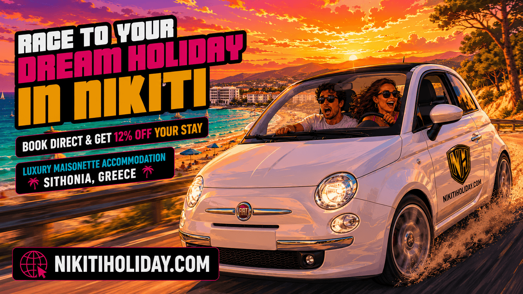 Race To Your Dream Holiday In Nikiti